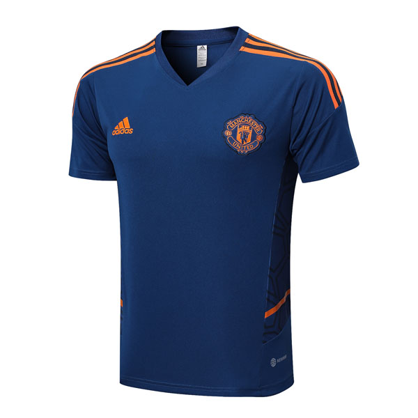 Trainingsshirt Manchester United 2022-2023 Blau